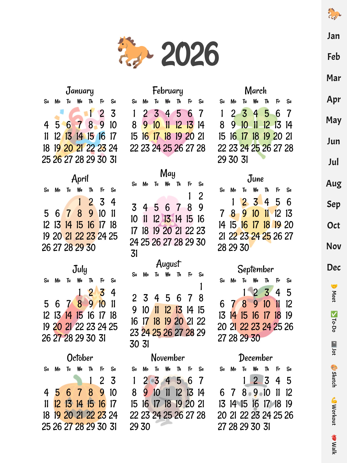 Remarkably Organized Planner - Preview View